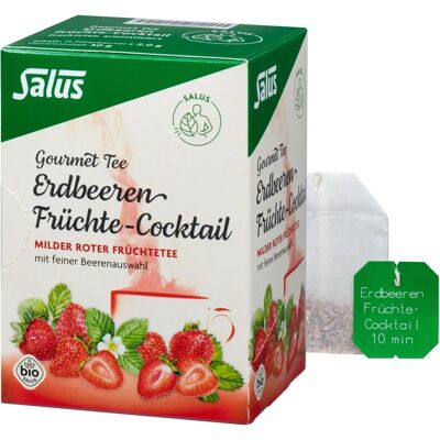 Salus Erdbeer Früchte-Tee - Bio, Koffeinfrei, Aromatisch Salus Erdbeer Früchte-Tee - Bio, Koffeinfrei, Aromatisch