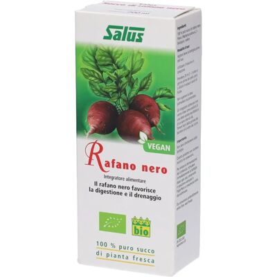 Succo Biologico di Ravanello Nero Salus - Digestione & Drenaggio Succo Biologico di Ravanello Nero Salus - Digestione & Drenaggio