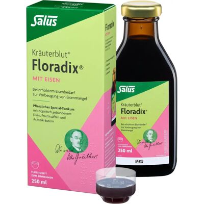 Salus Floradix mit Eisen Lösung zum Einnehmen 250 ml Salus Floradix mit Eisen Lösung zum Einnehmen 250 ml