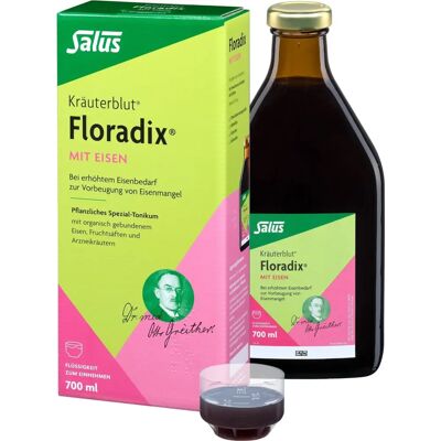 Salus Pharma GmbH Floradix mit Eisen Lösung 700 ml - Nahrungsergänzung Salus Pharma GmbH Floradix mit Eisen Lösung 700 ml - Nahrungsergänzung