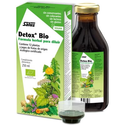 Salus Tónico Herbal Detox - Fórmula Herbal Natural con 12 Plantas y Jugos de Frutas - Apoya la Desintoxicación Salus Tónico Herbal Detox - Fórmula Herbal Natural con 12 Plantas y Jugos de Frutas - Apoya la Desintoxicación