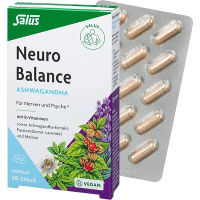 Salus Neuro Balance Ashwagandha Kapseln - Nahrungsergänzung Salus Neuro Balance Ashwagandha Kapseln - Nahrungsergänzung