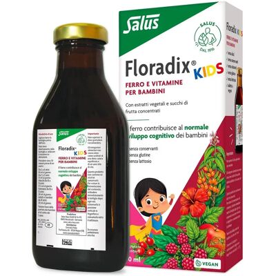 Salus Salus Floradix Kids Integratore - Ferro e Vitamine per Bambini Salus Salus Floradix Kids Integratore - Ferro e Vitamine per Bambini