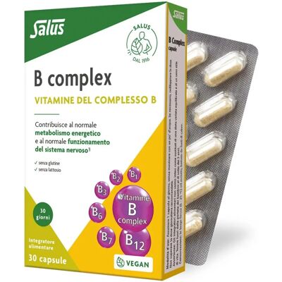 Salus B Complesso Vitamina B Integratore - 30 Capsule Salus B Complesso Vitamina B Integratore - 30 Capsule