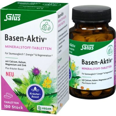 Salus Aktiv 100 Mineralstoff-Tabletten - Nahrungsergänzung Salus Aktiv 100 Mineralstoff-Tabletten - Nahrungsergänzung