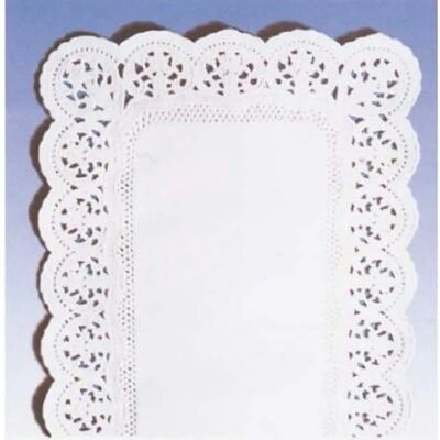 Pasabahce Modèle - Supports à Gâteau Rectangulaires - 6 pièces - 40x30cm - Blanc - Usage Décoratif Pasabahce Modèle - Supports à Gâteau Rectangulaires - 6 pièces - 40x30cm - Blanc - Usage Décoratif