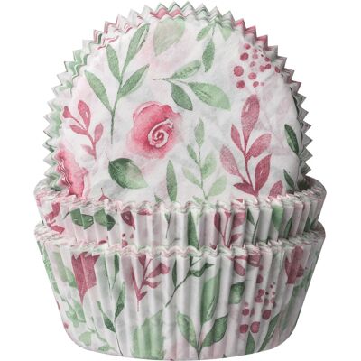 Demmler Muffin Backform Rose 60 Stück, Backform, Grün, Pink Demmler Muffin Backform Rose 60 Stück, Backform, Grün, Pink