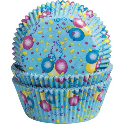 Demmler 5012376050 Backform - Muffin-Backform - 60 Stück - Blau Demmler 5012376050 Backform - Muffin-Backform - 60 Stück - Blau