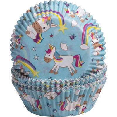 Demmler 5012326050 Blau Einhorn Muffinförmchen - Backform Demmler 5012326050 Blau Einhorn Muffinförmchen - Backform