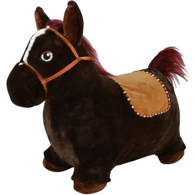 CHIC 2000 - Pferd, braun - Peluche doux - Avec pompe - Jouet sauteur - Publicité CHIC 2000 - Pferd, braun - Peluche doux - Avec pompe - Jouet sauteur - Publicité