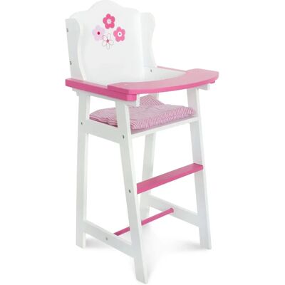 Chaise haute poupée Fiori - Meubles pour poupées Chaise haute poupée Fiori - Meubles pour poupées