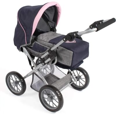 Sieglinde Bayer Kombi Puppenwagen - Puppenwagen, Navy-Grau, Leicht, Kinder Sieglinde Bayer Kombi Puppenwagen - Puppenwagen, Navy-Grau, Leicht, Kinder