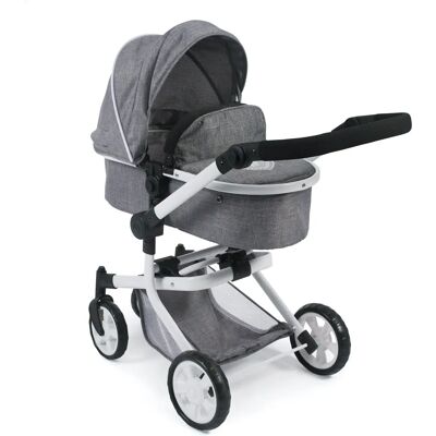 Poussette poupée CHIC2000 Mika Jeans Grey - Métal, Tissu, Plastique, Jouet enfant Poussette poupée CHIC2000 Mika Jeans Grey - Métal, Tissu, Plastique, Jouet enfant