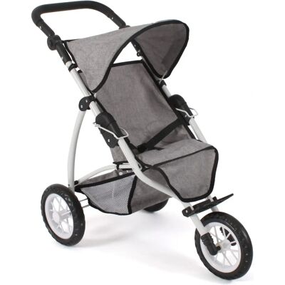 CHIC 2000 Leon Melange Grau Puppenbuggy - Kinderwagen CHIC 2000 Leon Melange Grau Puppenbuggy - Kinderwagen