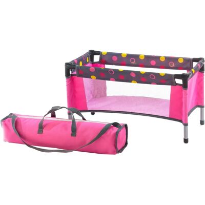 CHIC2000 Funny Pink Faltbares Puppen-Reisebett - Puppen-Reisebett CHIC2000 Funny Pink Faltbares Puppen-Reisebett - Puppen-Reisebett