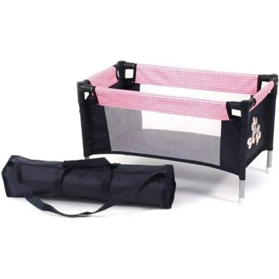 CHIC 2000 - Puppenbett Reisebett - Blau/Rosa - Doll bed CHIC 2000 - Puppenbett Reisebett - Blau/Rosa - Doll bed