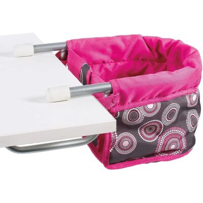 CHIC2000 Hot Pink Puppen-Tischsitz - Puppenzubehör CHIC2000 Hot Pink Puppen-Tischsitz - Puppenzubehör