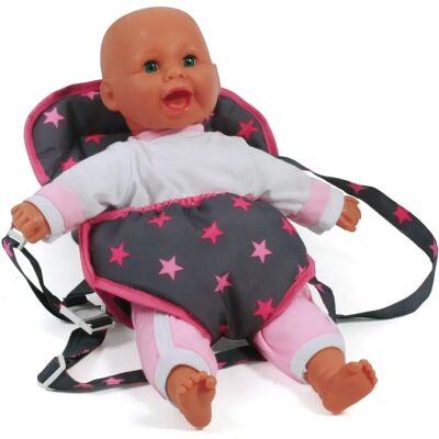 Bayer Chic 2000 Porte-bébés Rose pour Poupées - Publicité Bayer Chic 2000 Porte-bébés Rose pour Poupées - Publicité