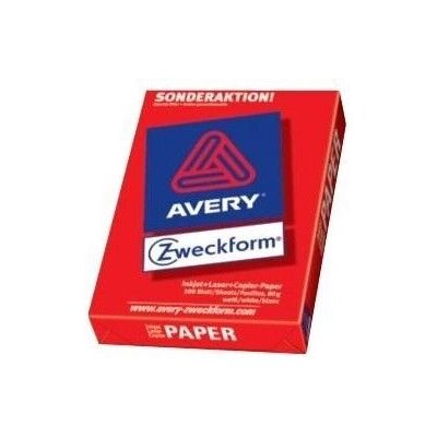 Avery Zweckform 2575 Matt utskriftspapper - A4, 80 g/m², 500 ark Avery Zweckform 2575 Matt utskriftspapper - A4, 80 g/m², 500 ark