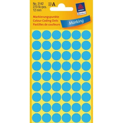 Avery 3005 Blue Round Labels - Labels Avery 3005 Blue Round Labels - Labels