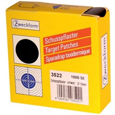 Avery Zweckform 3522 Zielscheiben - Selbstklebende Schusspflaster in Schwarz Avery Zweckform 3522 Zielscheiben - Selbstklebende Schusspflaster in Schwarz