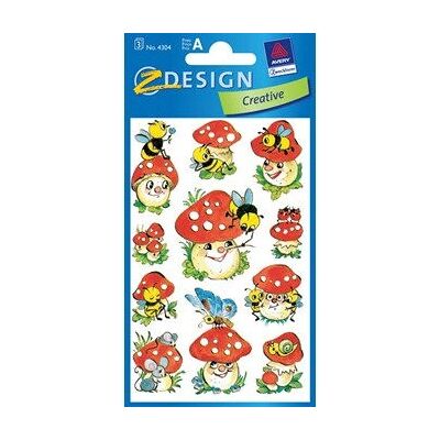Avery - Z-Design - Mehrfarbig - 76x120 mm - 3 Blätter - Sticker Avery - Z-Design - Mehrfarbig - 76x120 mm - 3 Blätter - Sticker
