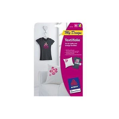 Avery MD1005 Printable Textile - Textile Transfer Foil Set Avery MD1005 Printable Textile - Textile Transfer Foil Set