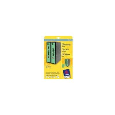 Avery Zweckform L4754-20 Grüne Ordneretiketten - Ordneretiketten Avery Zweckform L4754-20 Grüne Ordneretiketten - Ordneretiketten