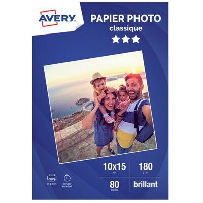 Avery C2570-80 Fotópapír A6 Fehér - Fotópapír Avery C2570-80 Fotópapír A6 Fehér - Fotópapír