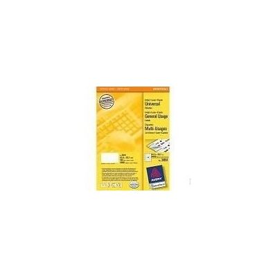 Avery Modèle 3651-200 - Étiquettes auto-adhésives - 52,5x29,7mm - 8800 pcs - Publicité Avery Modèle 3651-200 - Étiquettes auto-adhésives - 52,5x29,7mm - 8800 pcs - Publicité