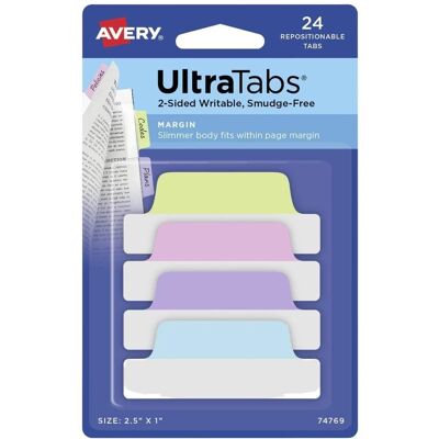 Avery Zweckform Pastell UltraTabs - Etikettbänder Avery Zweckform Pastell UltraTabs - Etikettbänder