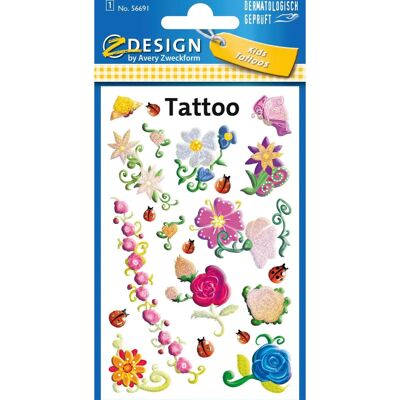 Z-Design Kinder Tattoos - 76x120mm Wetterbeständig - 21 Motive Z-Design Kinder Tattoos - 76x120mm Wetterbeständig - 21 Motive