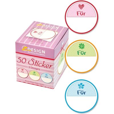 Z-Design - ZD-R38-GiftSticker - Rund 38 mm - Geschenkbeschriftung - Sticker Z-Design - ZD-R38-GiftSticker - Rund 38 mm - Geschenkbeschriftung - Sticker