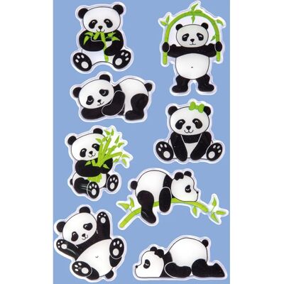Avery Zweckform Panda Bunt Aufkleber - Stickeralbum Avery Zweckform Panda Bunt Aufkleber - Stickeralbum