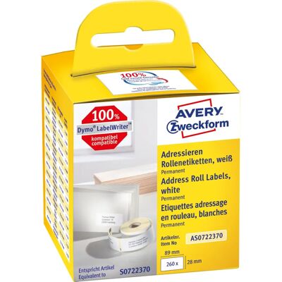Avery Model AS0722370 White Rectangular Labels - Label Sheets Avery Model AS0722370 White Rectangular Labels - Label Sheets