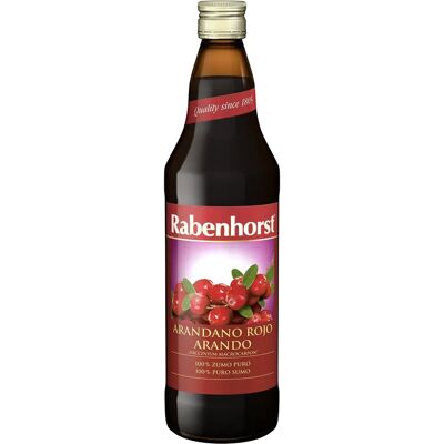 RABENHORST Cranberry Saft 750ml - Saft RABENHORST Cranberry Saft 750ml - Saft