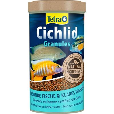 Tetra Cichlid Fish Food - 2x500ml Granules for Medium Cichlids Tetra Cichlid Fish Food - 2x500ml Granules for Medium Cichlids
