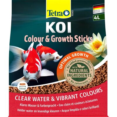 Tetra Tetra Pond Koi Stick Szín és Növekedés - Halak Táp Tetra Tetra Pond Koi Stick Szín és Növekedés - Halak Táp