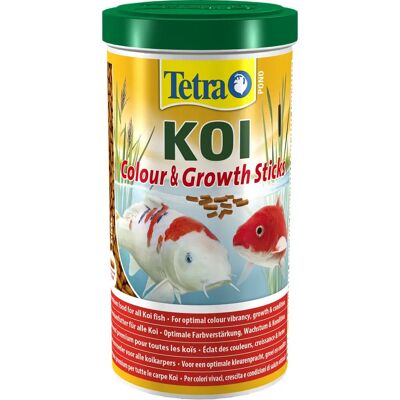 Tetra Pond Koi Couleur & Croissance Bâtonnets 1 L - Nourriture pour Poissons Tetra Pond Koi Couleur & Croissance Bâtonnets 1 L - Nourriture pour Poissons