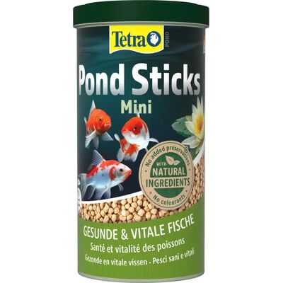 Tetra Pond Mini Sticks - Complete visvoer voor kleine vijvervissen - 1L Tetra Pond Mini Sticks - Complete visvoer voor kleine vijvervissen - 1L