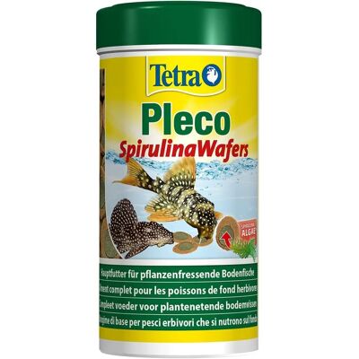 Tetra Márka Pleco Spirulina Wafers - Élelem fenékhalaknak Tetra Márka Pleco Spirulina Wafers - Élelem fenékhalaknak