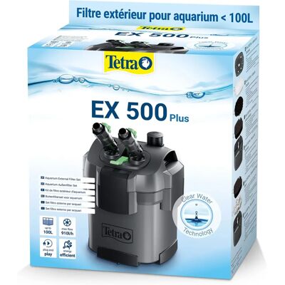 Tetra Ex 500 Kültéri akváriumszűrő - Teljes készlet 100L-ig Tetra Ex 500 Kültéri akváriumszűrő - Teljes készlet 100L-ig