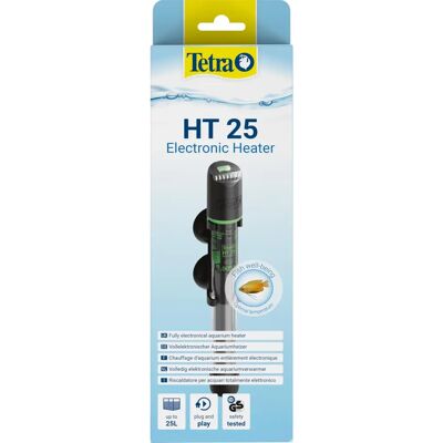 Tetra Electronic HT 25 25W - Heizung für 10-25L Aquarien Tetra Electronic HT 25 25W - Heizung für 10-25L Aquarien
