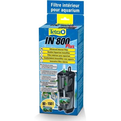 Tetra In 800 Plus Akvariefilter - Kraftfull, Lätt att Använda, 80-150L Tetra In 800 Plus Akvariefilter - Kraftfull, Lätt att Använda, 80-150L