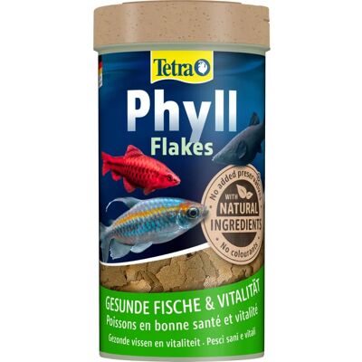 Tetra Phyll 250ml - Nourriture végétarienne pour poissons tropicaux - Nutrition quotidienne complète Tetra Phyll 250ml - Nourriture végétarienne pour poissons tropicaux - Nutrition quotidienne complète