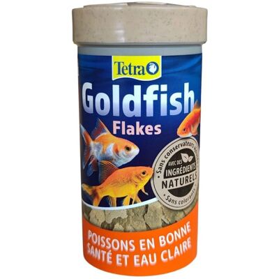 Tetra Goldfish Flakes - Complete Fish Food for Goldfish & Coldwater - 250ml Tetra Goldfish Flakes - Complete Fish Food for Goldfish & Coldwater - 250ml