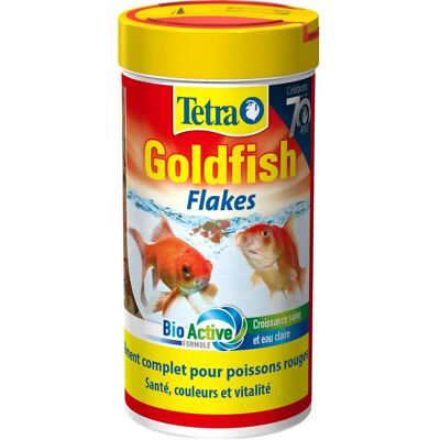 Nourriture en flocons Tetra Goldfish 250ml - Eau saine et claire - Publicité Nourriture en flocons Tetra Goldfish 250ml - Eau saine et claire - Publicité