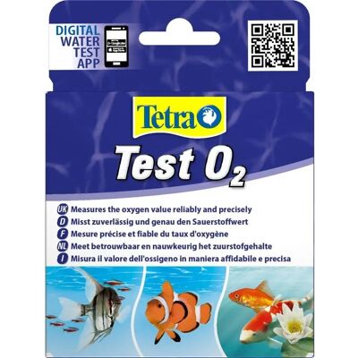 Tetra Test O2 - Kit para medir oxígeno en acuarios y estanques Tetra Test O2 - Kit para medir oxígeno en acuarios y estanques