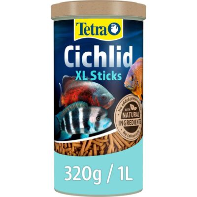 Tetra Cichlid XL Fish Food Sticks - Fish Food for Large Cichlids Tetra Cichlid XL Fish Food Sticks - Fish Food for Large Cichlids