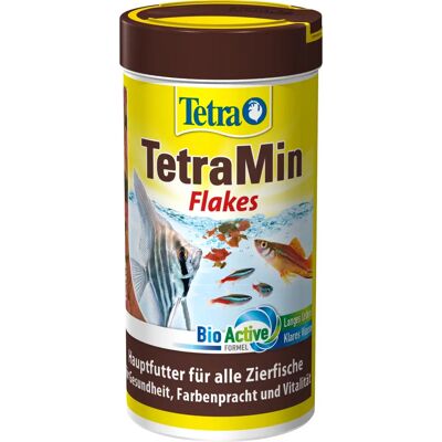 Tetra Min Vlokken - Visvoer - Compleet, BioActive, 250ml Tetra Min Vlokken - Visvoer - Compleet, BioActive, 250ml